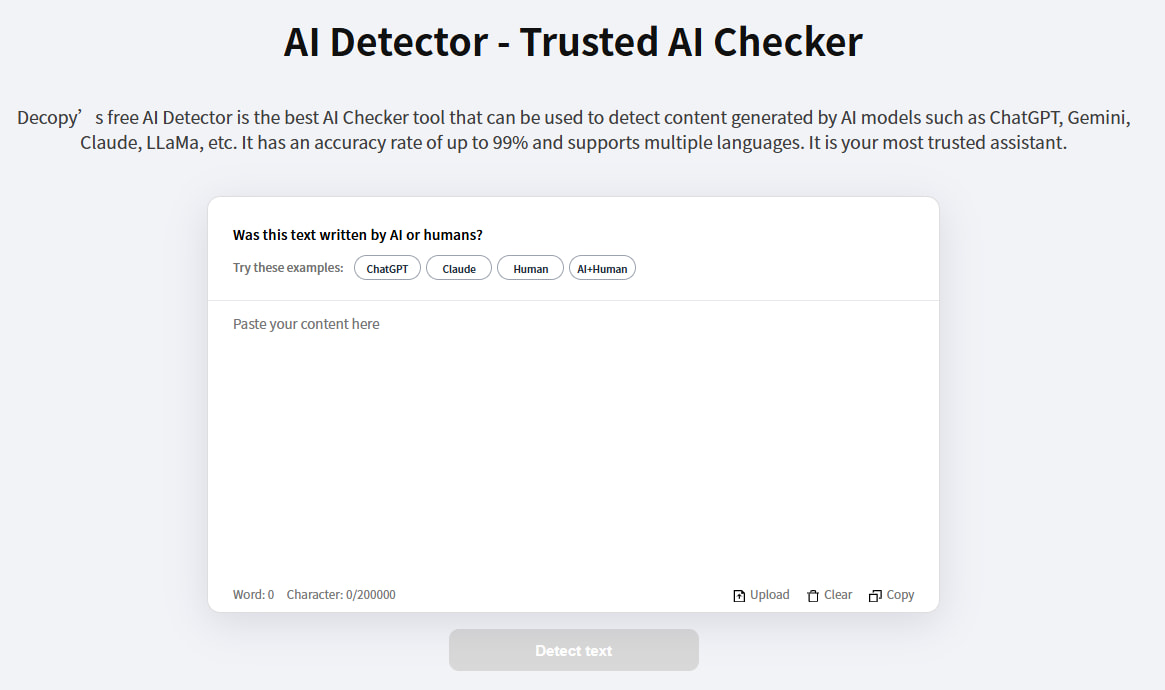 Make content detection your powerful writing assistant