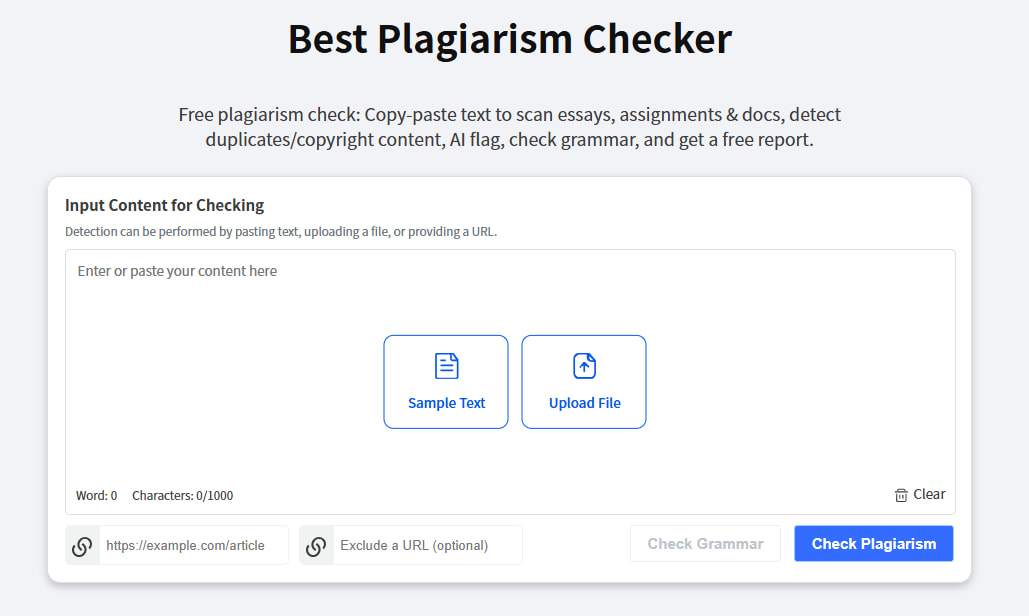 Plagiarism detection enhances the credibility of your content