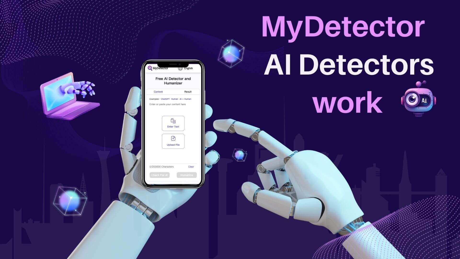 MyDetector AI - What is AI Content Detector