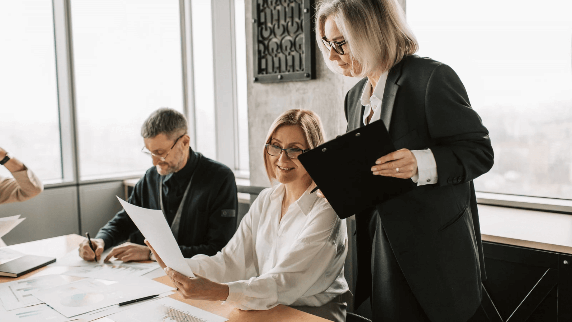 Employés d'entreprise